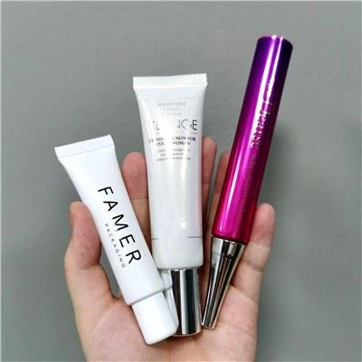 পুনর্ব্যবহৃত প্রসাধনী পাত্রে আখের বায়োপ্লাস্টিক টিউব